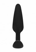 GILLES medium cork butt-plug with handles - Black Simplicity