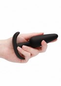 GILLES medium cork butt-plug with handles - Black Simplicity