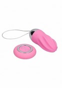 George - Rechargeable Remote Control Vibrating Egg - Pink Simplicity