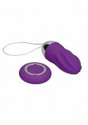 George - Rechargeable Remote Control Vibrating Egg - Purple Simplicity