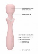 Loveline - Massage Wand - Jiggle - Pink Loveline