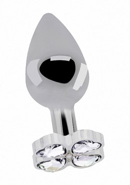 Lucky Diamond Plug - 3.75 Inch - Silver Rich