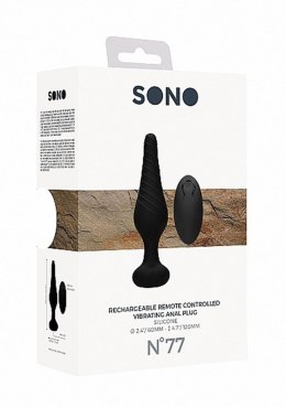 No. 77 - Remote Controlled Vibrating Anal Plug - Back Sono