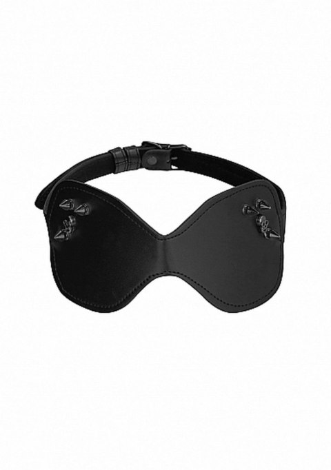 Ouch! Skulls and Bones - Large Eye Mask with Skulls & Spikes - B Ouch!