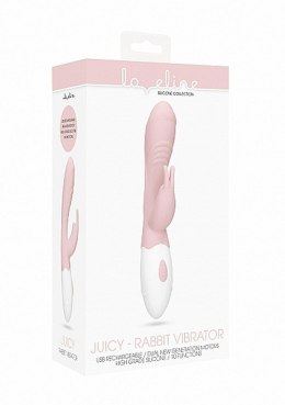 Rabbit Vibrator - Juicy - Pink Loveline