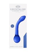 Szklane wodoodporne dildo do anusa i pochwy 18,5cm Chrystalino