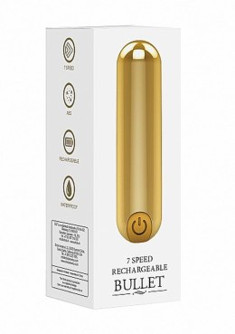 10 Speed Rechargeable Bullet - Gold Be Good Tonight