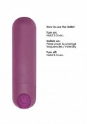 10 Speed Rechargeable Bullet - Purple Be Good Tonight