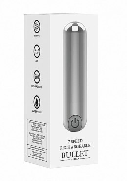 10 Speed Rechargeable Bullet - Silver Be Good Tonight