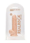 Gruby żylasty realistyczny penis przyssawka 21,5cm RealRock