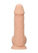 Gruby żylasty realistyczny penis przyssawka 21,5cm RealRock