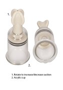 Nipple Suction Set Medium - Transparent Pumped