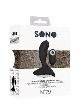 No. 79 - Rechargeable P-Spot Stimulator - Black Sono