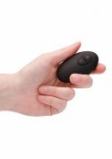 Remote Controlled E-Stim & Vibrating Prostate Massager - Black ElectroShock