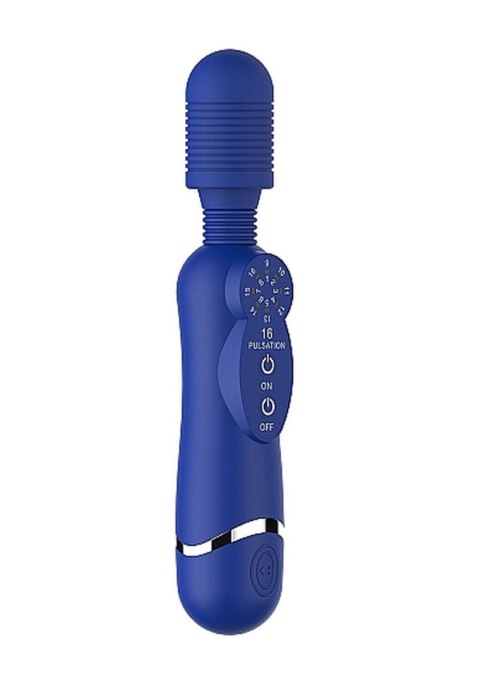 Silicone Massage Wand - Blue ShotsToys