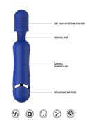 Silicone Massage Wand - Blue ShotsToys