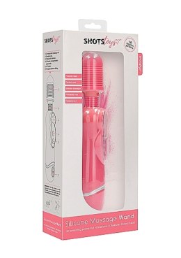 Silicone Massage Wand - Pink ShotsToys