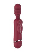 Silicone Massage Wand - Red ShotsToys