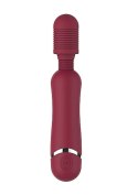 Silicone Massage Wand - Red ShotsToys