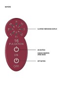 Silicone Massage Wand - Red ShotsToys