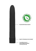 7" Vibrator - Biodegradable - Black Natural Pleasure