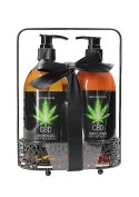 CBD - Bath and Shower - Luxe Care set - Green Tea Hemp Oil Pharmquests