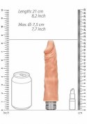 Realistyczny wibrator penis członek 20 cm 10trybów RealRock