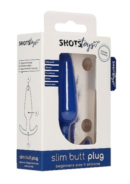 Wodoodporny silikonowy korek analny zatyczka 7,5cm ShotsToys