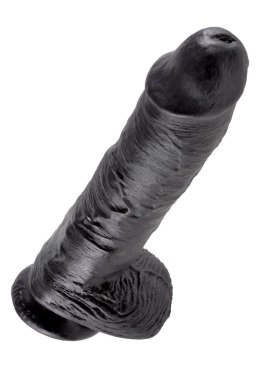 Cock 10 Inch With Balls Black