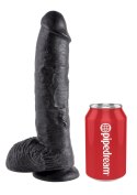 Cock 10 Inch With Balls Black