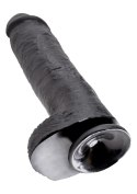 Cock 11 Inch With Balls Black