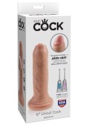 Cock 6 Inch Uncut Light skin tone