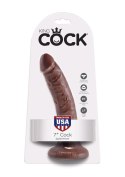 Cock 7 Inch Brown skin tone