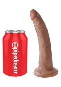 Cock 7 Inch Caramel skin tone