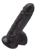 Cock 7 Inch With Balls Black