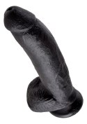 Cock 9 Inch With Balls Black