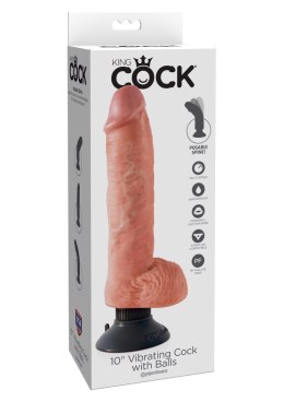 Cock With Balls 10 Inch Light skin tone