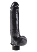 Cock With Balls 9 Inch Black