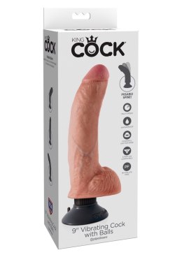 Cock With Balls 9 Inch Light skin tone