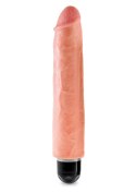 King Cock 10 Inch Vibr Stiffy Light skin tone