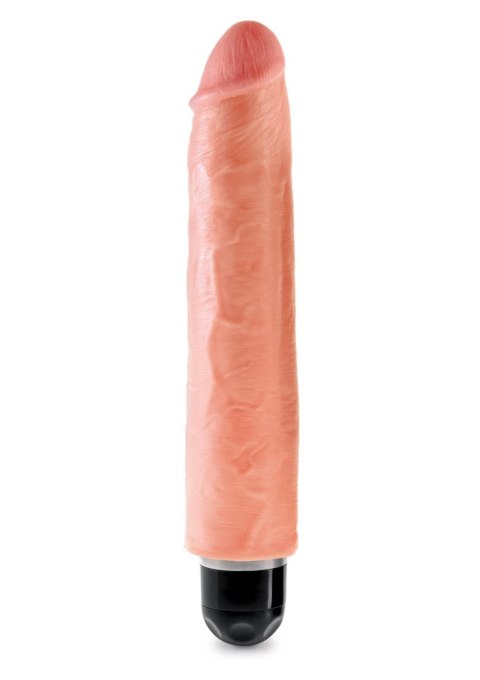 King Cock 10 Inch Vibr Stiffy Light skin tone