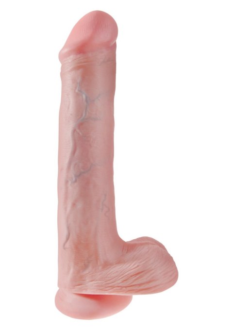 King Cock 13Inch With Balls Light skin tone