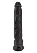 King Cock 14Inch With Balls Black