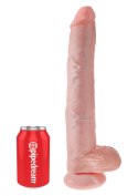 King Cock 14Inch With Balls Light skin tone