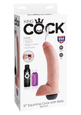 Squirting Cock 9 Inch Light skin tone