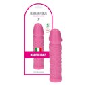 Gruby różowy realistyczny penis żylasty 18 cm Toyz4lovers