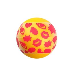 Masturbator- Me You Us Pop Stroker Ball Clear/Yellow Me You Us