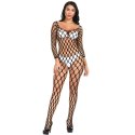 Bodystocking siatka duże otwory XS-L Arena