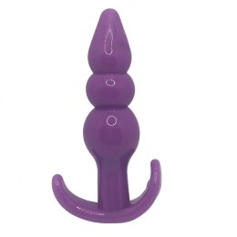 Korek plug zatyczka anal do odbytu 8 cm fiolet Metodo