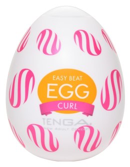 Masturbator jajko spirale Tenga Egg Curl Single Tenga